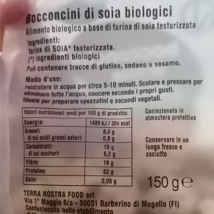 photo of Fatti per Bene Bocconcini Di Soia shared by @aconito88 on  06 Sep 2022 - review