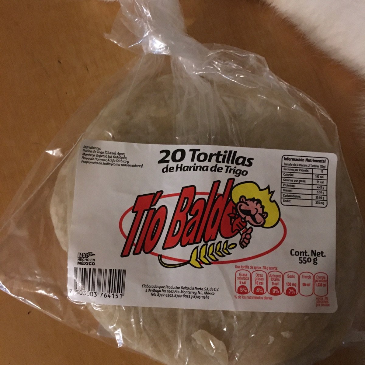 Tío baldo Tortillas de harina de trigo Reviews abillion