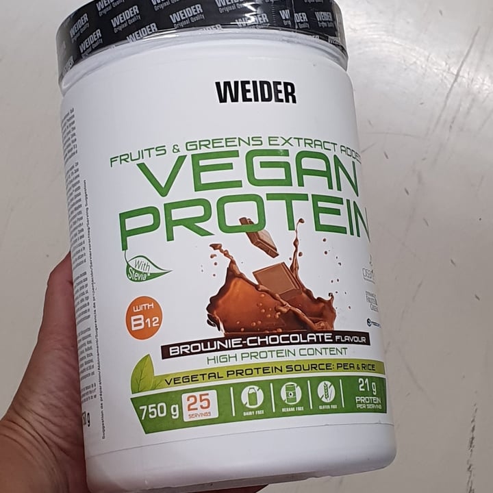photo of Weider Proteína en polvo sabor chocolate shared by @mariencd on  01 Jul 2021 - review