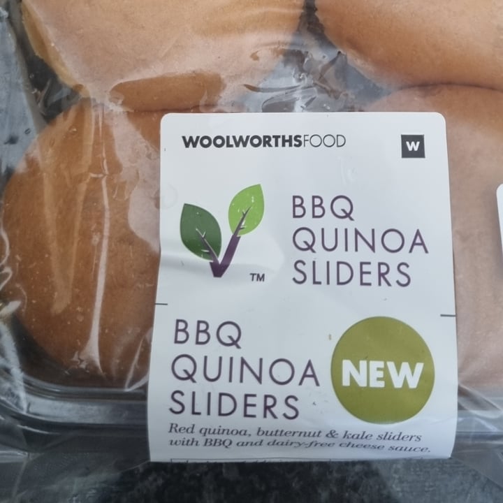 photo of Woolworths Food Bbq quinoa sliders shared by @sunshineyum on  28 Jan 2022 - review