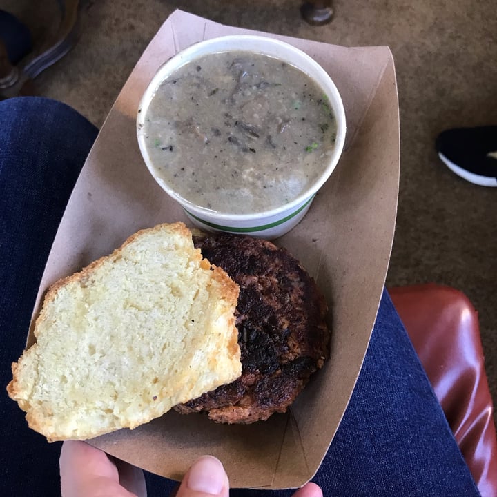 review photo of Reverie Cafe + Bar Biscuit, Sausage and Gravy shared by @dianna on 02 Nov 2021 - review