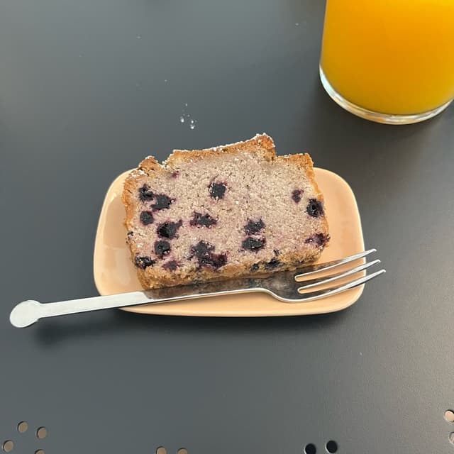 Photo of the dish “Plumcake Limone e Mirtilli”