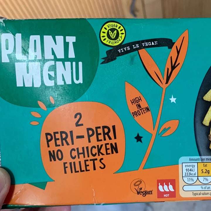 photo of Plant Menu 2 Peri-Peri No Chicken Fillets shared by @aprilknight on  29 Aug 2021 - review