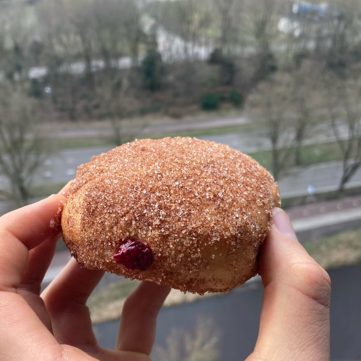 photo of Life's a Peach Cinnamon Raspberry Donut shared by @david- on  24 Feb 2022 - review