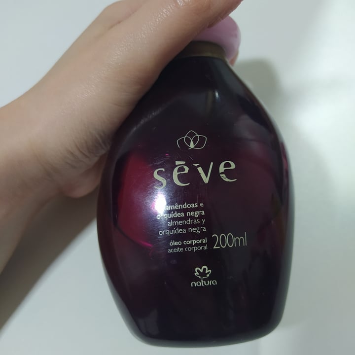 photo of Natura Sēve Amêndoas e Orquidea Negra óleo corporal  shared by @mayravmv on  12 Jul 2021 - review