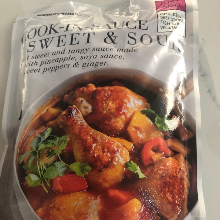 photo of Woolworths Food Cook in sauce Sweet And Sour shared by @ciferreira on  28 Sep 2021 - review