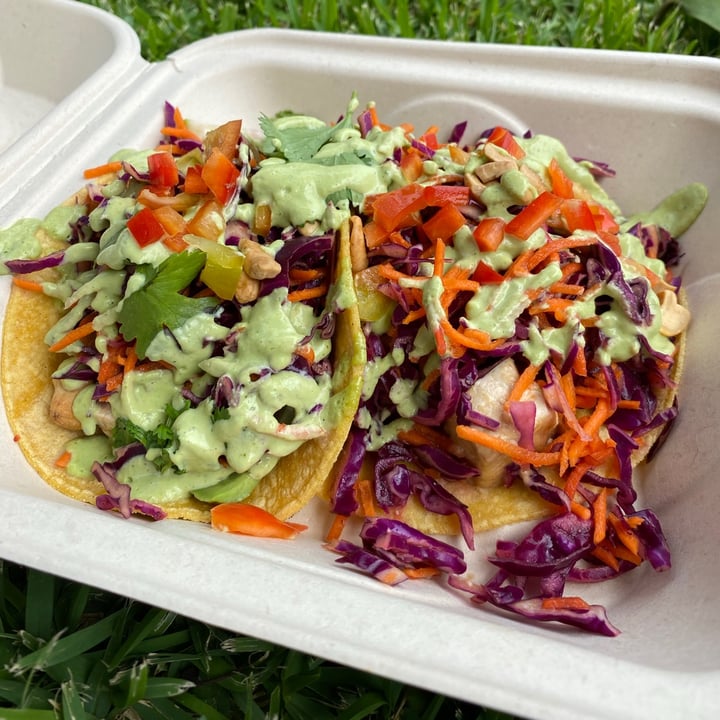 review photo of The Beet Box Cafe Thai tacos shared by @lauraagarrison on 18 Oct 2020 - review