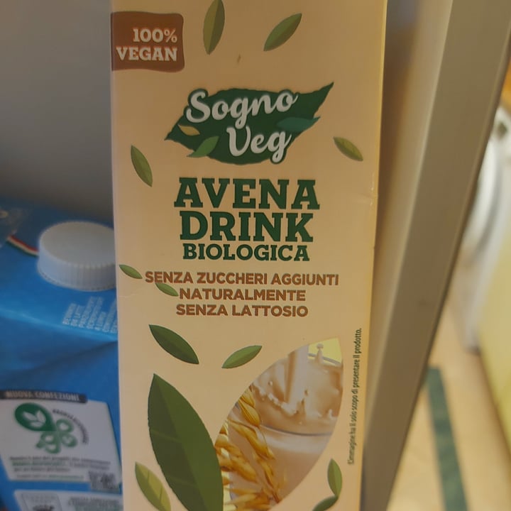 photo of Sogno veg Avena Drink shared by @omshantiom on  13 Apr 2022 - review