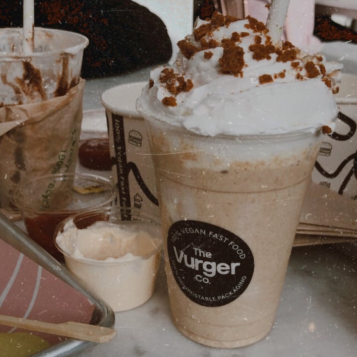 photo of The Vurger Co Canary Wharf Biscoff Shake shared by @magpie on  06 Oct 2020 - review
