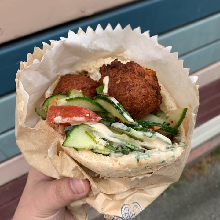 photo of Tahina Red Falafel Pita Pocket shared by @rae on  14 Dec 2019 - review