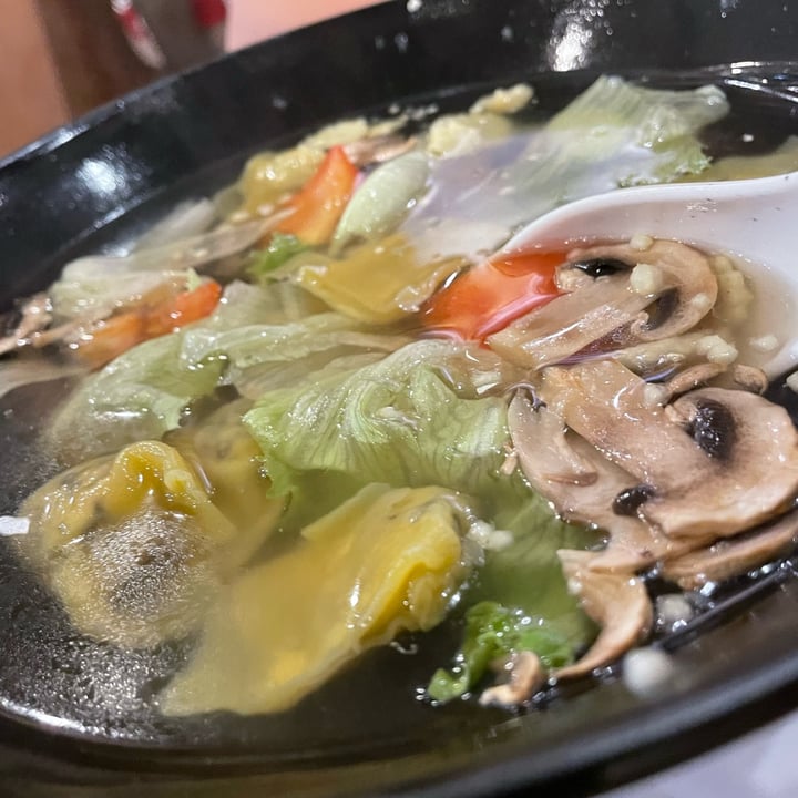review photo of Nature Cafe Wanton soup shared by @ratatouvege on 18 Oct 2021 - review
