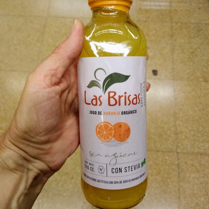 photo of Las brisas Jugo de Naranja Orgánico shared by @vegmar on  29 Dec 2020 - review