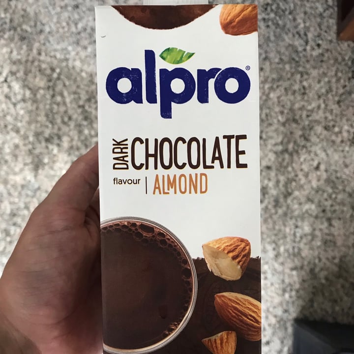 photo of Alpro Dark Chocolate Almond Milk shared by @vegasauras on  29 Apr 2020 - review