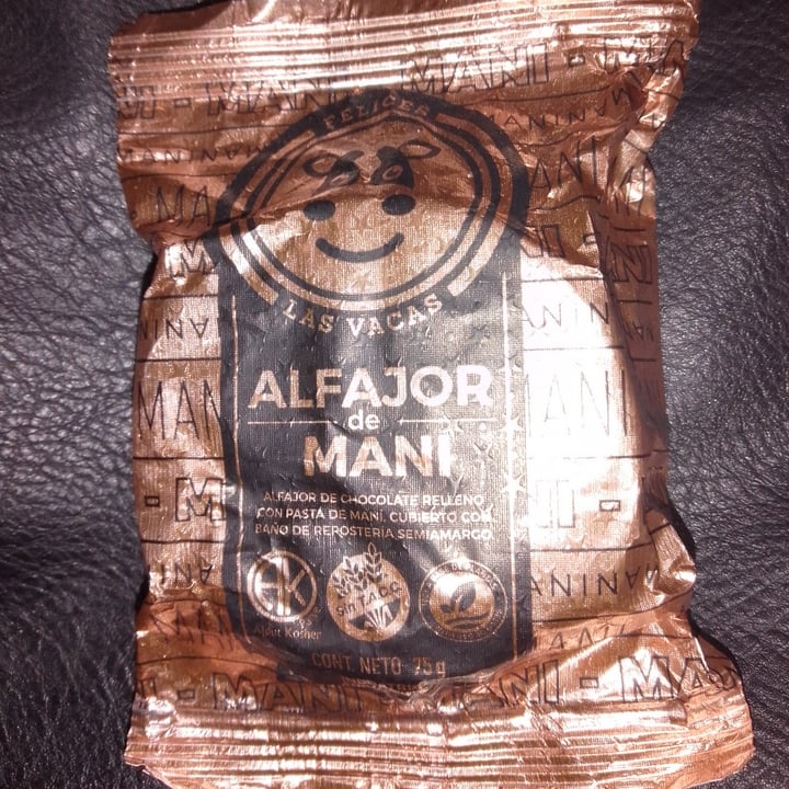 photo of Felices Las Vacas Alfajor Con Pasta De Maní shared by @valeriapradoc on  06 Nov 2022 - review