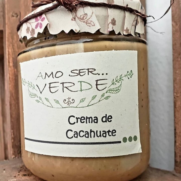 photo of Amo ser verde Crema De Cacahuate Amo Ser Verde shared by @ninaam on  19 Apr 2021 - review