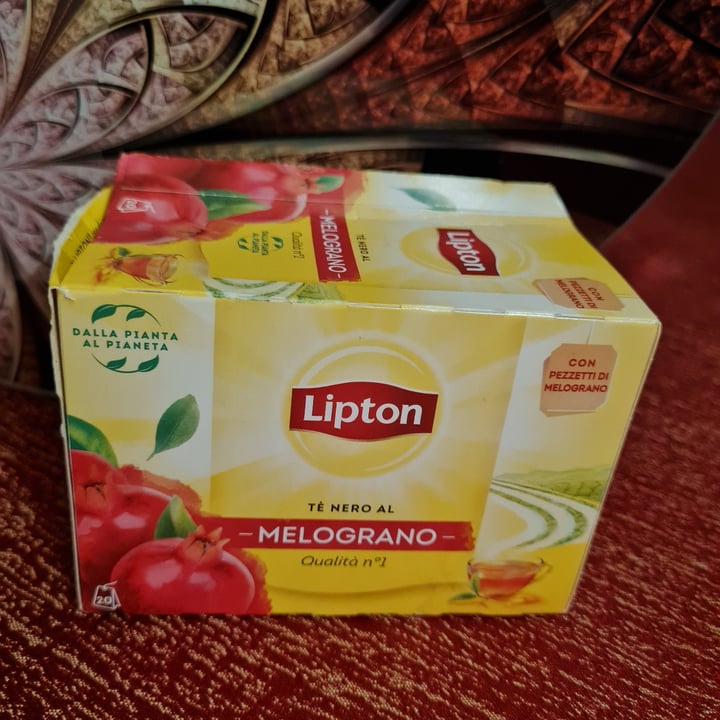 photo of Lipton Thè nero al melograno shared by @jabber on  25 Feb 2022 - review