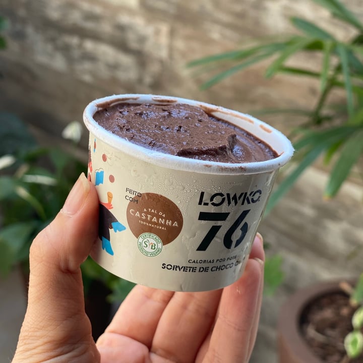 photo of Lowko sorvete choco chips shared by @larissamaluf on  30 Sep 2021 - review