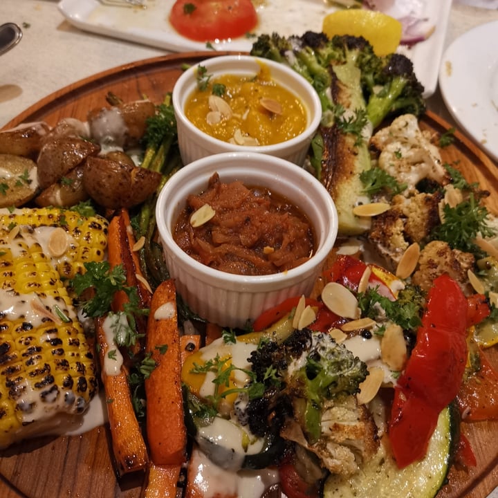 photo of Blu Kouzina Vegetarian Platter shared by @ananelia on  07 Jan 2021 - review