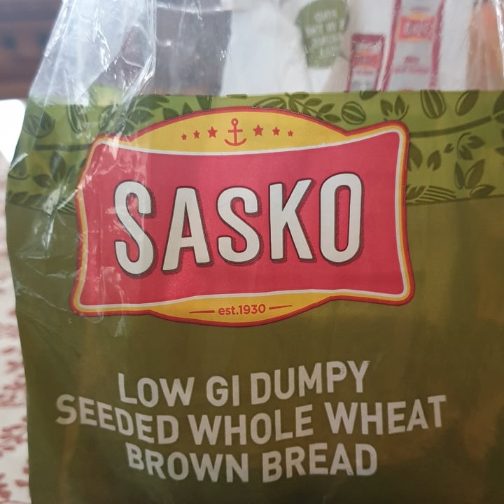 photo of Sasko Low GI Dumpy Seeded Wholewheat Brown Bread shared by @jaebae on  24 Oct 2020 - review