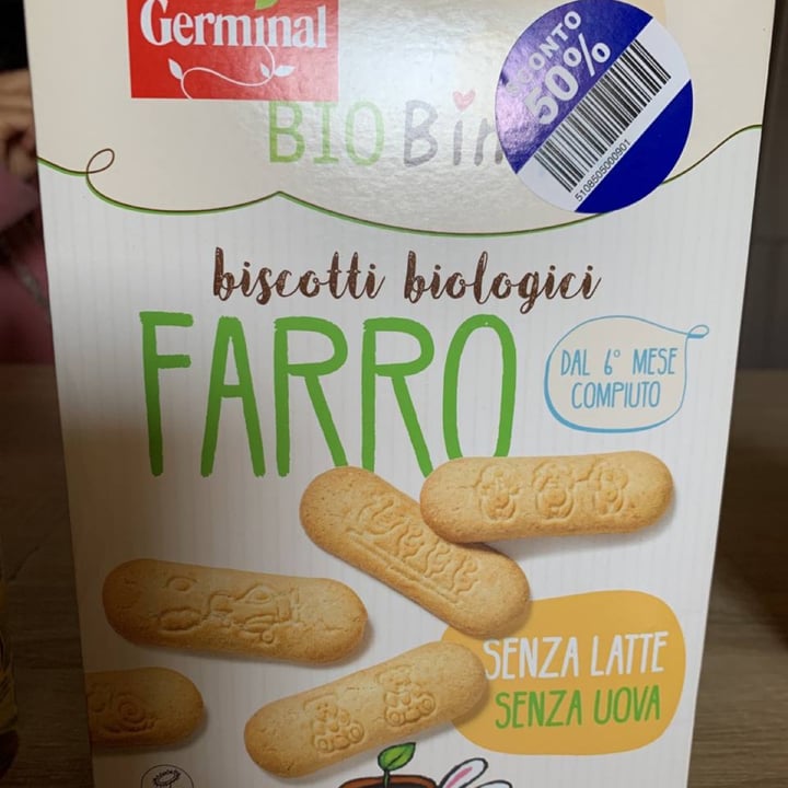 photo of Germinal Bio Bio Bimbo Biscotti Biologici Al Farro shared by @markonizua on  19 Mar 2022 - review
