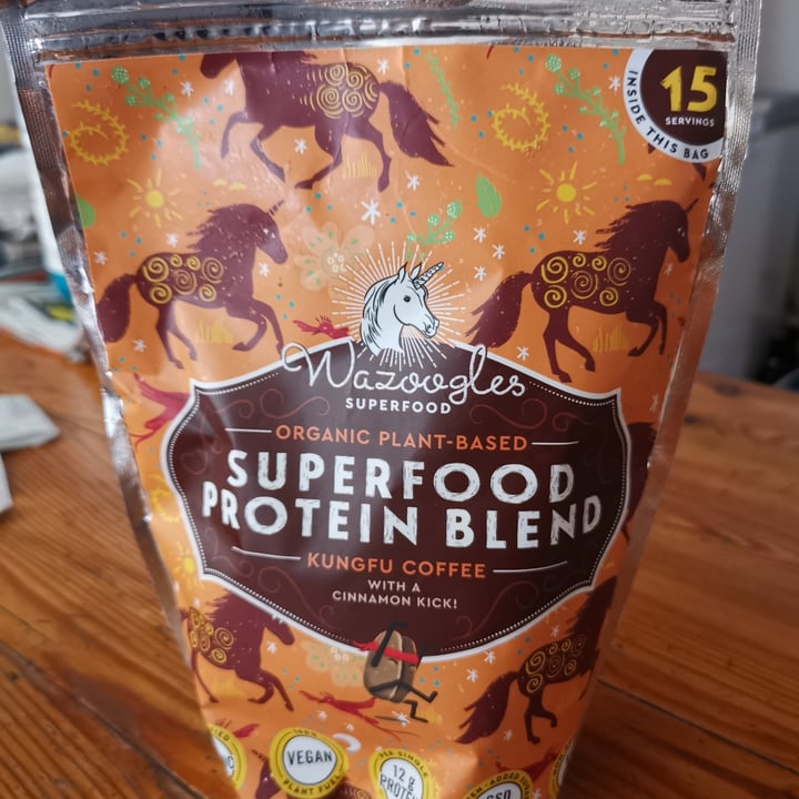 photo of Wazoogles Superfood Superfood Protein  Blend Kungfu Coffee shared by @dahlenehanslo1709 on  19 Dec 2020 - review
