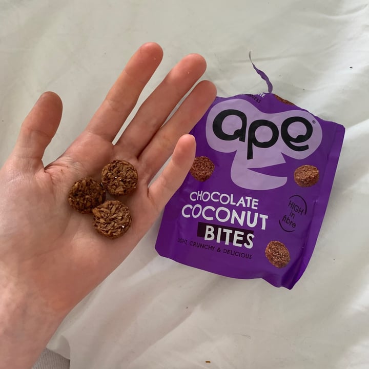 review photo of Ape Chocolate Coconut Bites shared by @tyjmorgan on 26 Jun 2021 - review