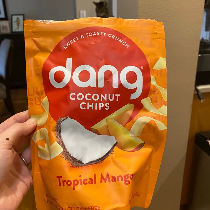 review photo of Dang Foods Coconut Chips - Tropical Mango shared by @adolence on 02 Apr 2021 - review