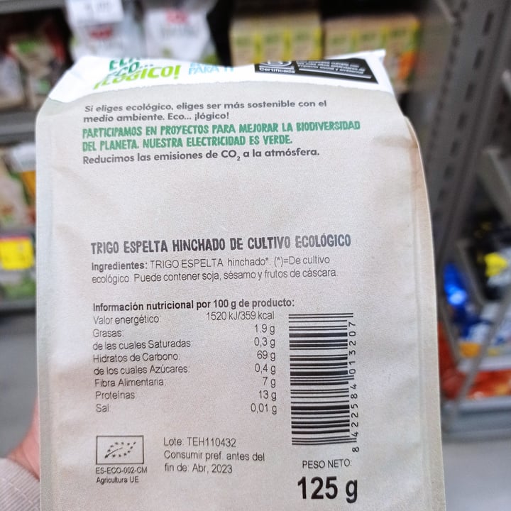 review photo of Biogran trigo de espelta inchado shared by @vaniabarberan on 09 May 2022 - review