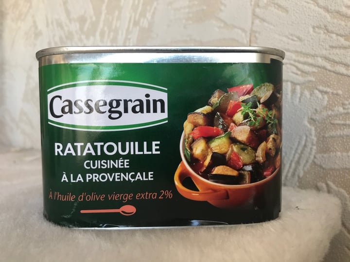 photo of Cassegrain Ratatouille cuisinée à la provençale shared by @kiananas on  12 Mar 2020 - review