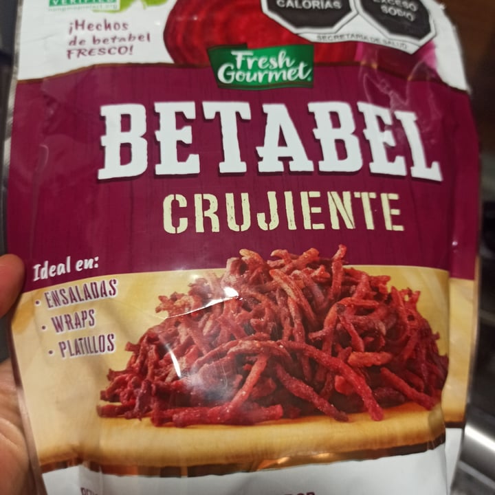 review photo of Fresh Gourmet Betabel crujiente con vinagreta balsámica shared by @jimenaobieta on 30 Nov 2021 - review