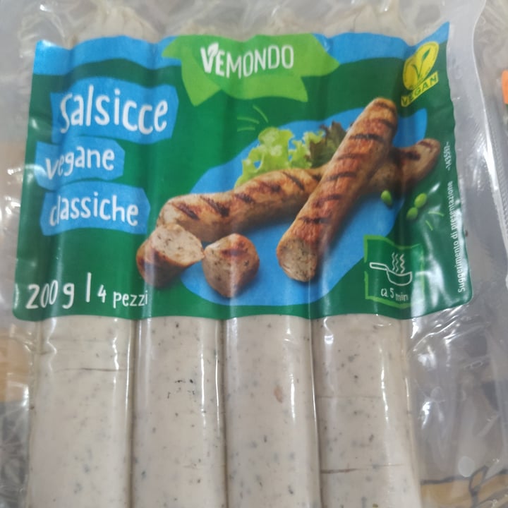 photo of Vemondo  Salsicce Vegane shared by @biancafurii on  07 Aug 2022 - review