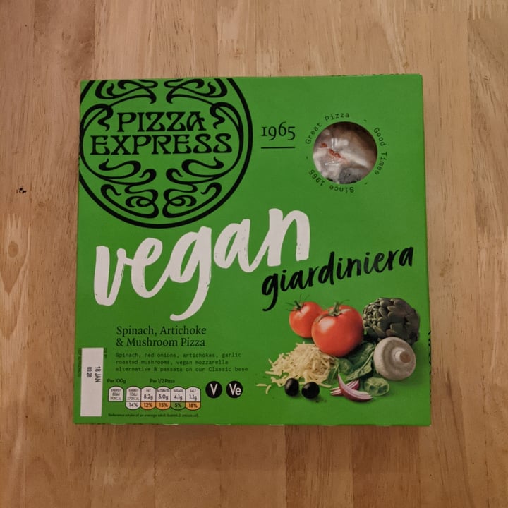 photo of PizzaExpress Vegan Giardiniera Pizza shared by @holaori on  17 Jan 2021 - review