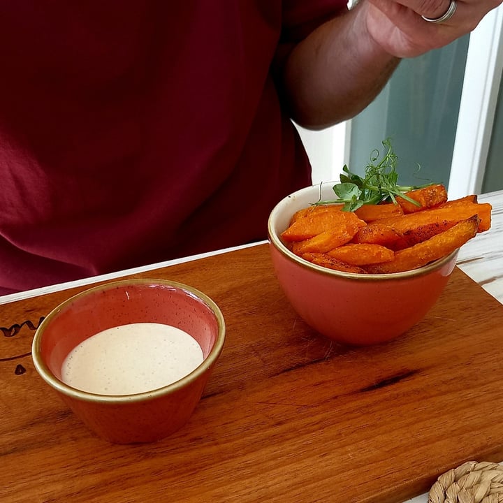 photo of Juvenate Conscious Eatery Sweet patato fries shared by @teenagevegan on  06 Mar 2022 - review