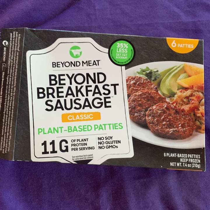 photo of Beyond Meat Beyond breakfast Sausage Classic  shared by @unejanie on  10 May 2022 - review
