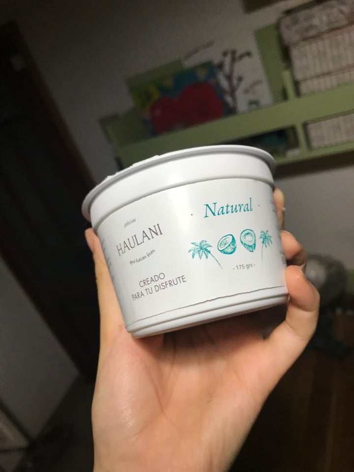 photo of Haulani Yogur Natural a base de leche de coco bajo en Calorias shared by @lixii on  07 Dec 2019 - review