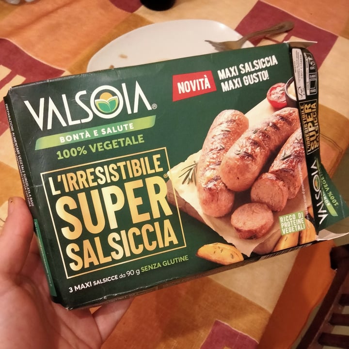 photo of Valsoia L’irresistibile Super Salsiccia (Sausage) shared by @ramonaflauers on  03 Jun 2022 - review