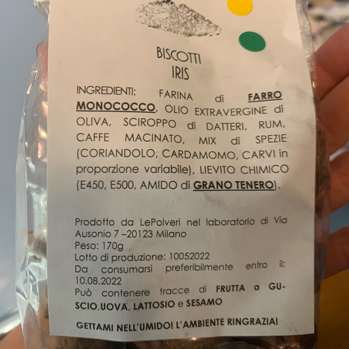 review photo of Micropanificio Le Polveri Biscotti Iris shared by @chiaralaregina on 13 May 2022 - review