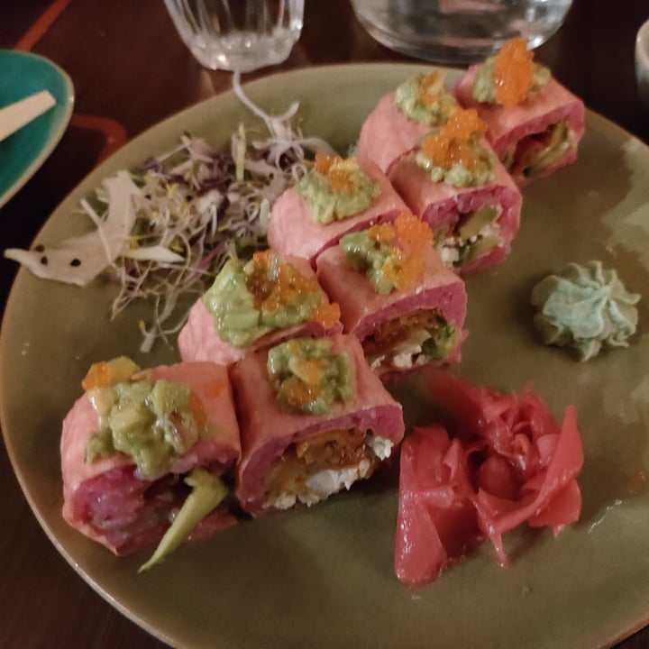 review photo of Temakinho Trieste Vegan roll shared by @sarasnt on 12 Mar 2022 - review