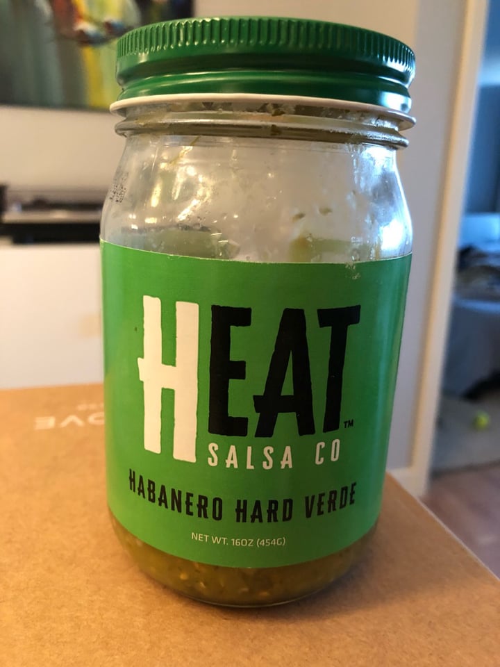 photo of Heat Salsa Company Heat Salsa Company Habanero Hard Verde shared by @coolcat on  05 Jul 2019 - review