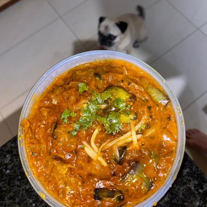 Coriander Indian Restaurant Khan Chamkar Mon, Phnom Penh, Cambodia Baingan Bharta Vegan Review