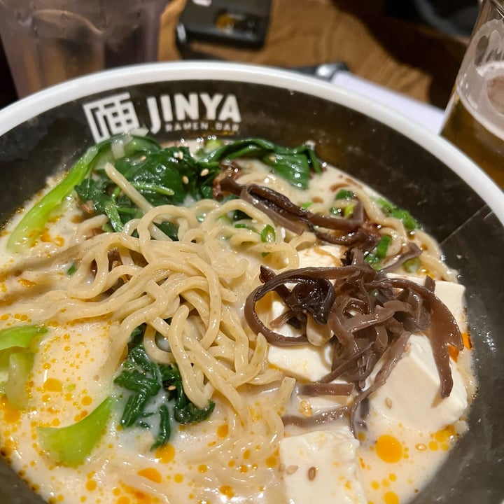 photo of Jinya Ramen Bar Spicy Creamy Vegan Ramen shared by @dirtysnouts on  06 Nov 2022 - review