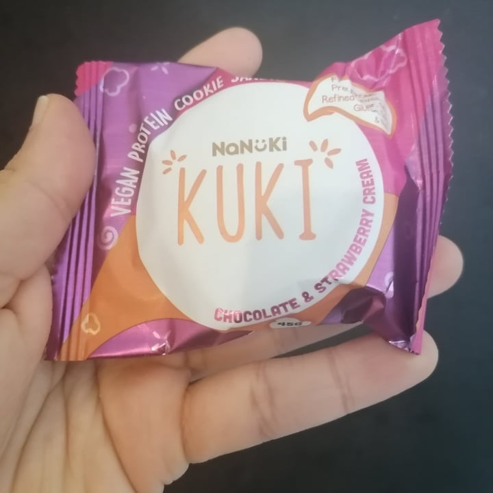 photo of Nanuki Kuki Chocolate and Strawberry Cream shared by @rushisushi7 on  02 Jul 2021 - review