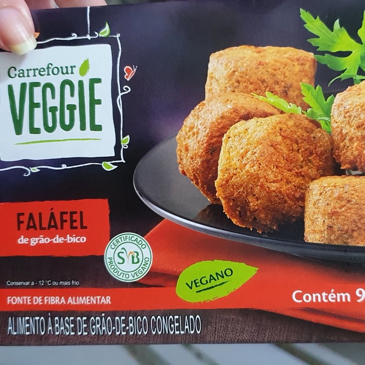 photo of Carrefour Falafel de grão de bico shared by @amandamello on  04 May 2022 - review