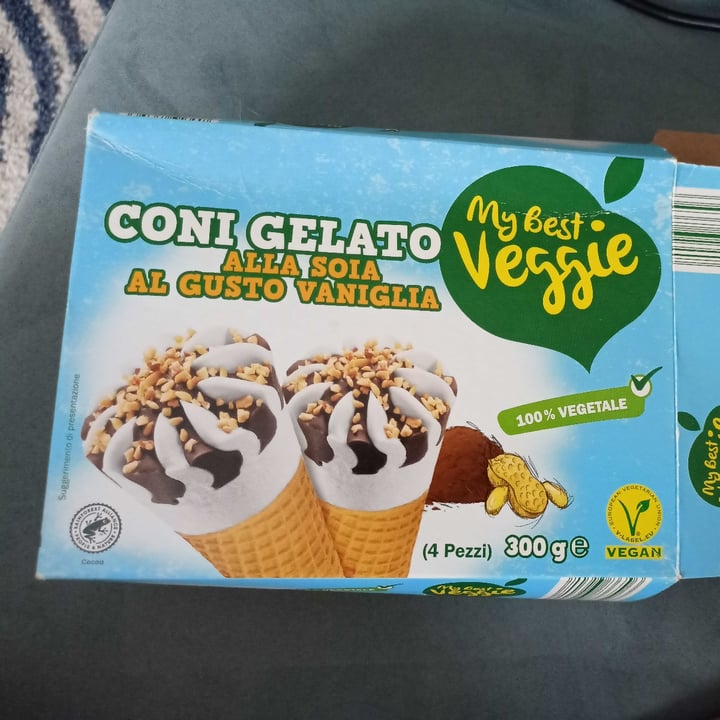 photo of My Best Veggie Coni Gelato alla Soia al gusto Vaniglia shared by @alepepe on  26 Jun 2022 - review