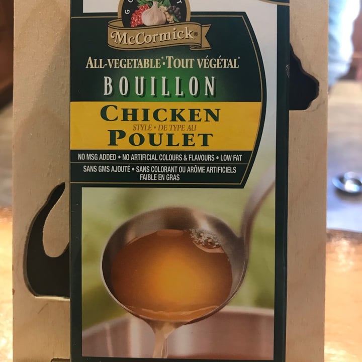 photo of McCormick All-vegetable Chicken Style Bouillon shared by @mgoodburn on  17 Jun 2021 - review