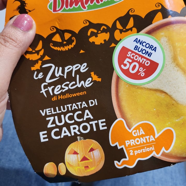 photo of Dimmidisi Le zuppe fresche Vellutata Di Zucca E Carote shared by @ladaze on  28 Oct 2022 - review