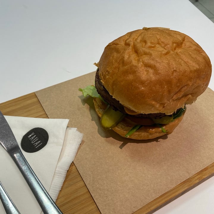 review photo of KAUAI Somerset Mall No Bull Burger shared by @veganmealprepsunday on 01 Sep 2021 - review