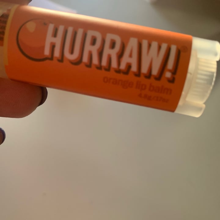 photo of Hurraw! Orange Lip Balm shared by @karlanicola on  24 Apr 2020 - review