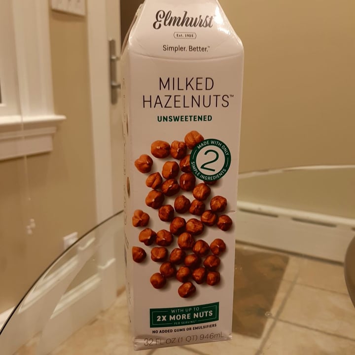 photo of Elmhurst 1925 Milked Hazelnuts Unsweetened shared by @nico-aguilera on  20 Feb 2020 - review