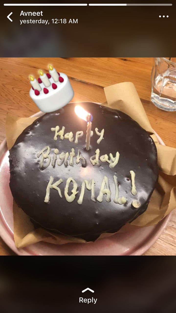 review photo of The Village Shop Vegan Gooey Chocolate shared by @komal2694 on 07 Mar 2018 - review